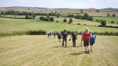 Rossendale Ramblers enjoy 10-mile walk, garden party, and raise £200 for charity