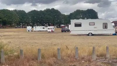 Travellers ordered to leave Asda Barnes Hill field by Sunday
