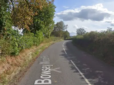 Woman in 90s dies in Staffordshire crash involving BMW and Ford