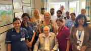 93-Year-Old Artist Holds First Exhibition at Cheam Care Home