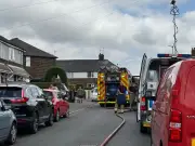 Arson arrests after Staffordshire fire spreads to four homes