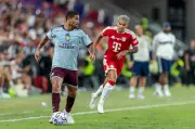 Aston Villa Defender Sees Positives in Bayern Munich Defeat