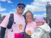 Baby's bloated stomach was constipation, but it was rare cancer