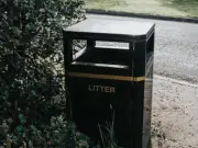 Brits fined £500 for placing litter in bag next to full bin