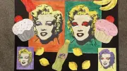 Bupa Care Home Wins National Art Competition with Marilyn Monroe Pop Art