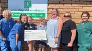 Charity Trek in Memory of Mum Raises £1,877 for Glangwili Chemotherapy Unit