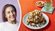 Chicken Caesar Jacket Potato Recipe from Super Home Cook Author