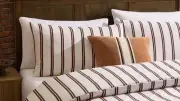Dusk's Noa Cotton Stripe Duvet Set Drops to £32 for Double Bed