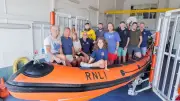 Family's £40k fundraising tribute to Sam Capper at Burry Port RNLI