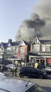 Fire Causes Panic on Birmingham Shopping Street