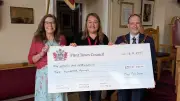 Former Flint Mayor Raises £500 for Wales Air Ambulance Charity