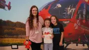 Gracie, 7, wins Child of Wales Award for £65k air ambulance fundraising