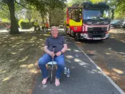 Harborne fire: Pensioner evacuated from flats after bin room blaze