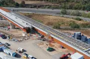 HS2 slides 13,000-tonne viaduct over M42 in UK first