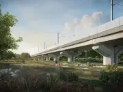 HS2 Solihull Interchange viaducts complete as A38 slip road delayed