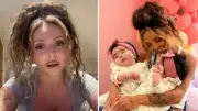 Jesy Nelson 'Terrified' as Twins Undergo Tube Removal Surgery
