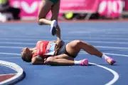 Keely Hodgkinson reaches final after rival falls at Birmingham 2026