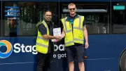 Leicester bus driver Ben Corr wins award for saving man from suicide