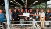 Llandeilo Mart Raises £12,600 for Glangwili Chemotherapy Unit