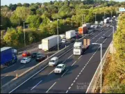 M6 northbound crash near Birmingham closes two lanes, 45-min delays