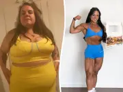 Mum beats doughnut addiction to lose 20 stone without surgery or jabs