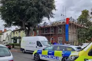 Police attend disturbance on residential Birmingham street