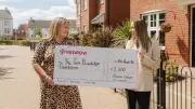 Redrow Eastern donates £1,500 to youth cancer charity