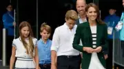 Royal children share sporting skills at Commonwealth Games