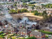 Six rushed to hospital after fire rips through Stoke-on-Trent homes