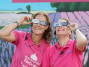 Solar Eclipse Viewing at Shropshire Petal Fields Tonight