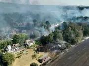 Stourbridge fire: Hundreds evacuated as 40-acre blaze rages