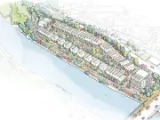 Swansea riverside neighbourhood plans with 124 homes on display