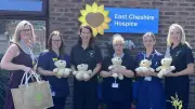 Teddy bears with heartbeats donated to East Cheshire Hospice