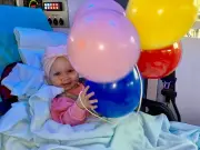 Toddler's 30cm tumour removed after constipation misdiagnosis
