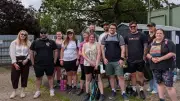 Volunteers Help Charlie's Place Animal Sanctuary in Pilsley