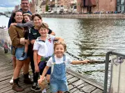 Warwickshire family swaps 3-bed semi for 6-bed Gdansk home