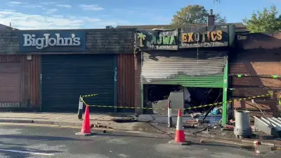 Birmingham shop destroyed in arson attack as owner says 'no idea' who's responsible
