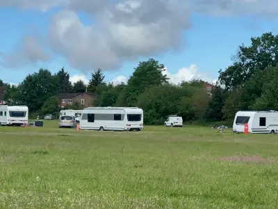 Birmingham tip truck visit cancelled after travellers camp at Daisy Farm Park