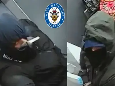 CCTV appeal after crowbar robbery at Oldbury shop