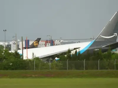 Five dead as Amazon cargo jet overshoots Miami runway, hits vehicles