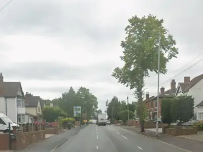 Man hurt as minibus hits tree in West Bromwich