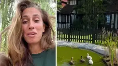 Stacey Solomon clarifies Joe Swash's fishing lake not linked to Pickle Cottage exit
