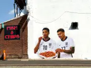 Birmingham mural of Bellingham and Rogers defaced with white paint