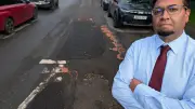 Drummond Road pothole repairs slammed as 'cowboy job' by councillor