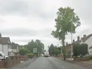 Man hurt as minibus hits tree in West Bromwich