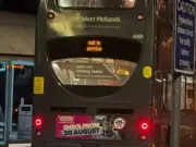 Sex offences on Birmingham buses rise 25% in 2025, police data shows