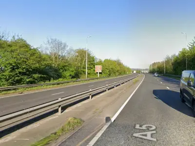 A5 in Tamworth closed both ways as air ambulance attends incident