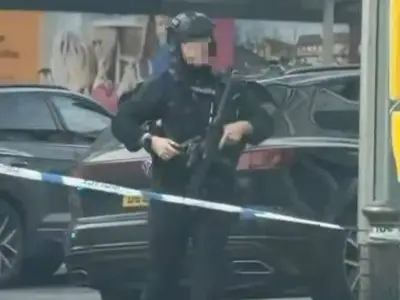 Armed police find dead dog in Blackpool house after woman assaulted