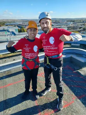 Dudley dad and son raise £450 for children's hospital