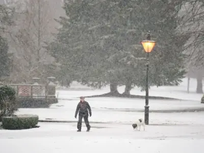 Exact hour snow will start on Friday as 7 counties at risk